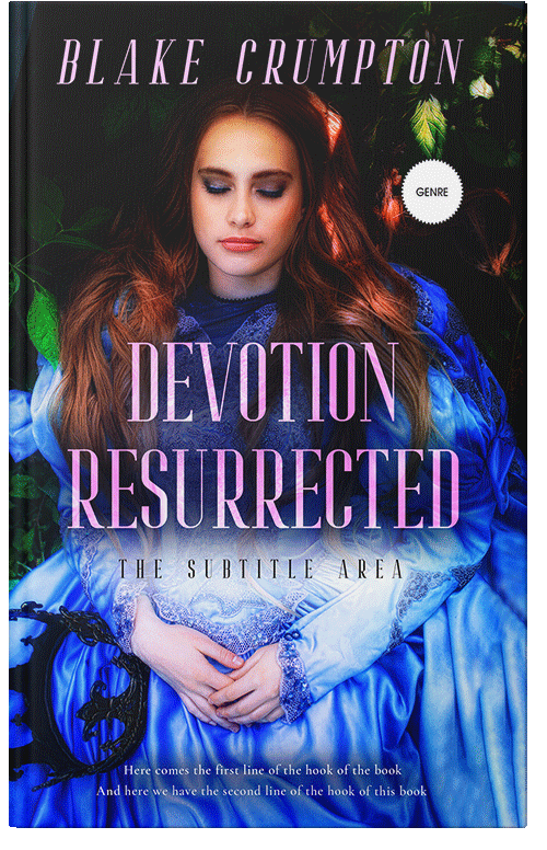 Front view of Cinder #11811 - Premade Fantasy Book Cover