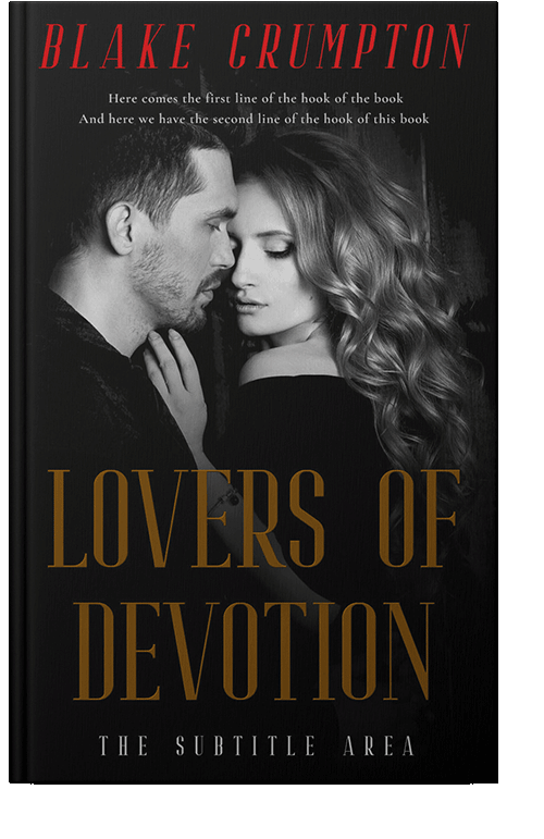 Front view of Sandal #11817 - Premade Romance Book Cover