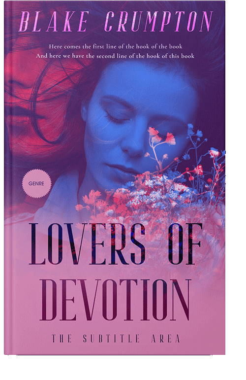 Front view of Can Can #11821 - Premade Romance Book Cover