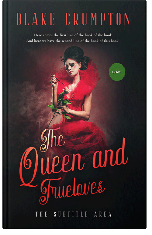 Front view of Premade Fantasy Book Cover - Valencia