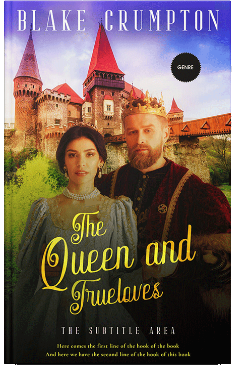 Front view of Calico #11833 - Premade Historical Book Cover