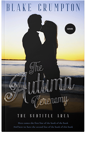 Pre Made Book Cover Cod Gray