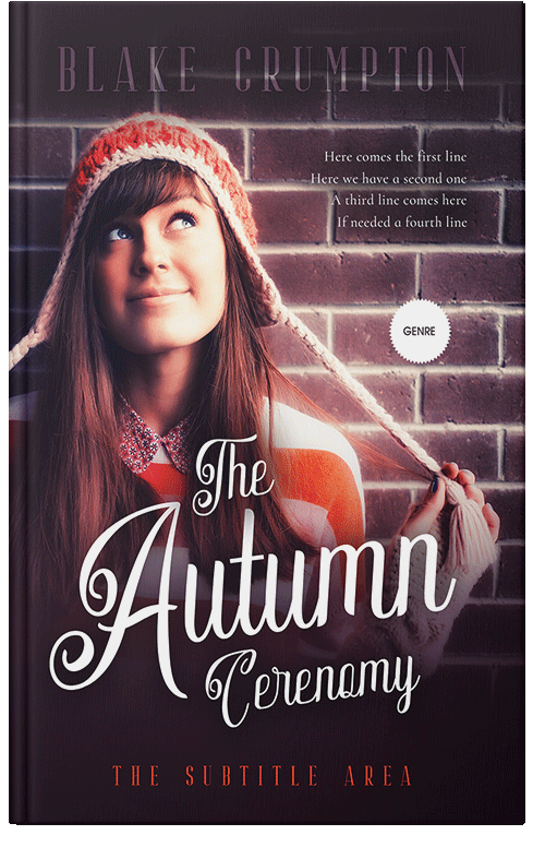 Front view of Premade Teen & Young Adult Book Cover - Eunry