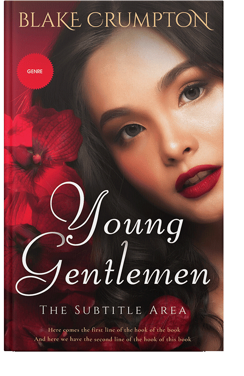 Front view of Tamarind #11843 - Premade Romance Book Cover