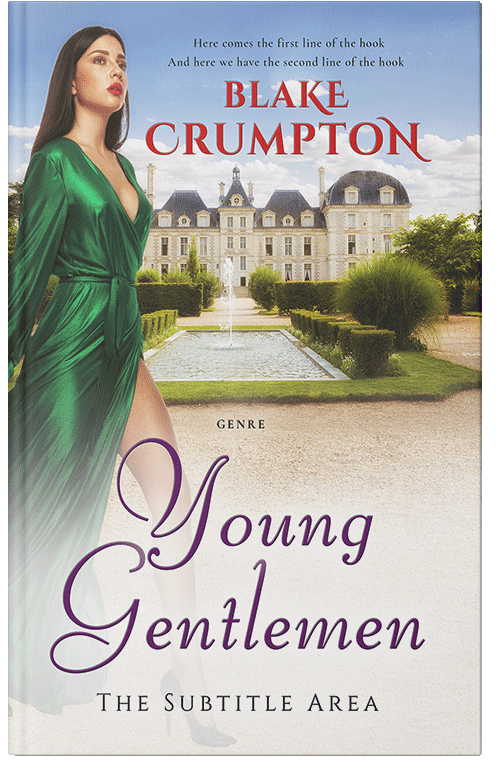 Front view of Cabbage Pont #11847 - Premade Romance Book Cover