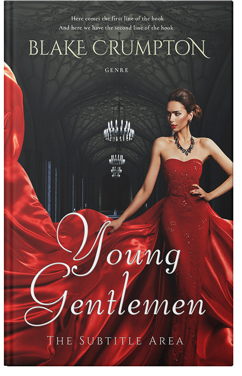 Front view of Premade Fantasy Book Cover - Cocoa Brown