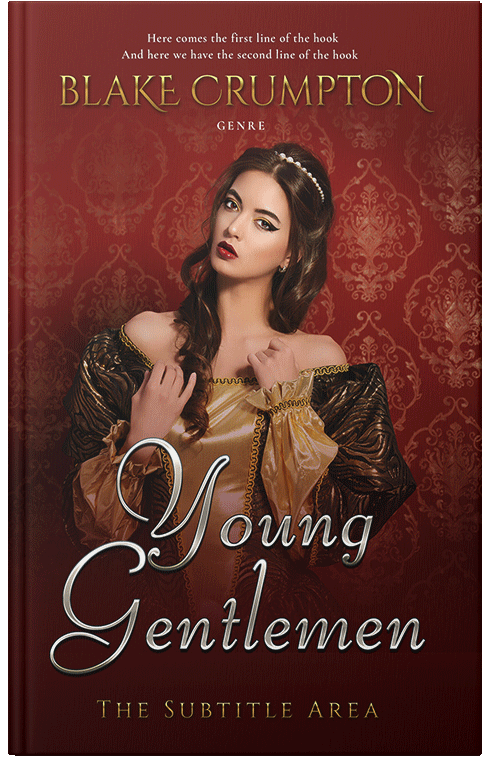 Front view of Van Cleef #11851 - Premade Historical Book Cover