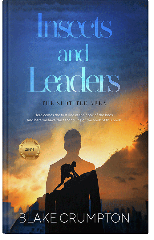 Front view of Chambray #11857 - Premade Self-Improvement & Self-Help Book Cover