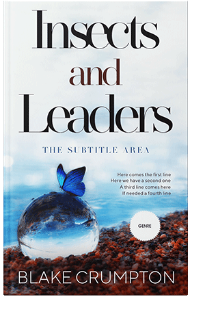 Pre Made Book Cover Black Squeeze