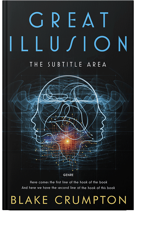 Front view of Bunker #11869 - Premade Self-Improvement & Self-Help Book Cover | BookCoverZone