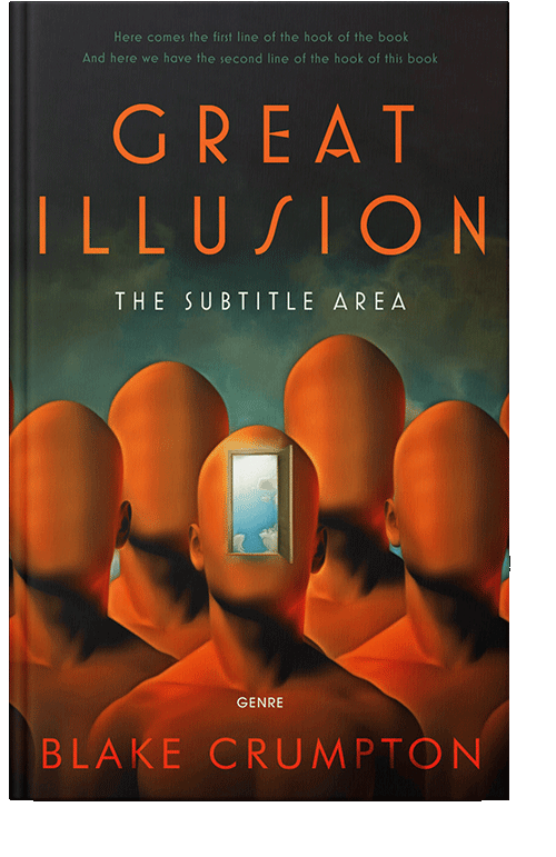 Front view of Orange Roughy #11871 - Premade Self-Improvement & Self-Help Book Cover