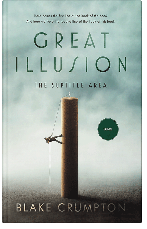 Front view of Premade Self-Improvement & Self-Help Book Cover - Conch