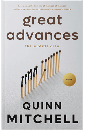 Pre Made Book Cover Iron