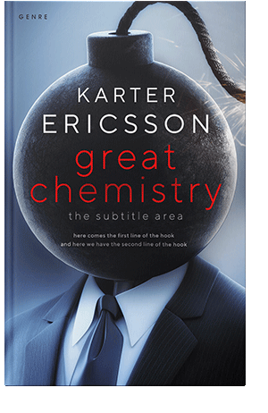 Pre Made Book Cover Gray Suit