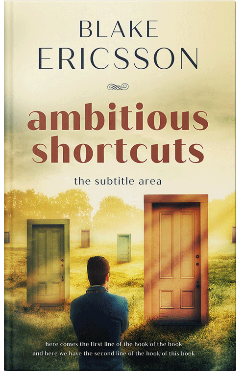 Front view of Heavy Metal #11896 - Premade Self-Improvement & Self-Help Book Cover