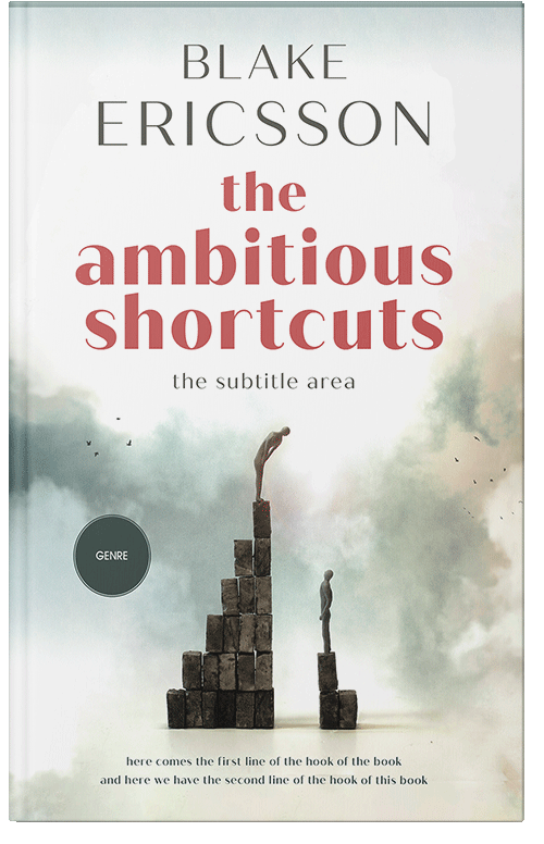 Front view of Premade Self-Improvement & Self-Help Book Cover - Gray Nurse