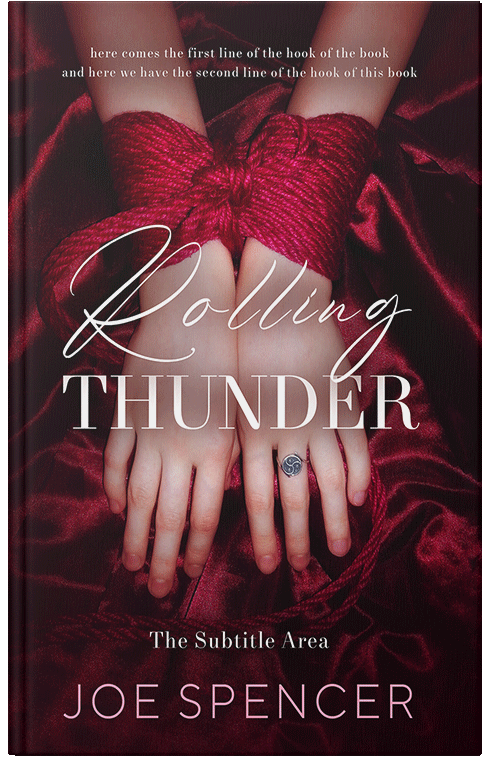 Front view of Old Rose #11909 - Premade Erotica Book Cover