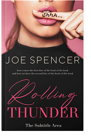 Pre Made Book Cover Tonys Pink