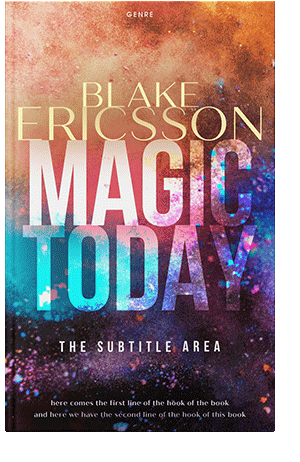 Pre Made Book Cover Antique Brass