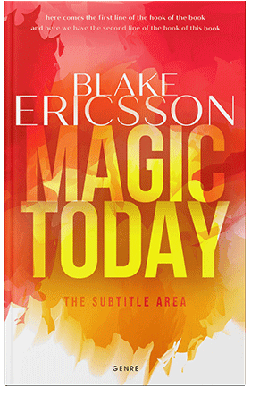 Pre Made Book Cover Pomegranate