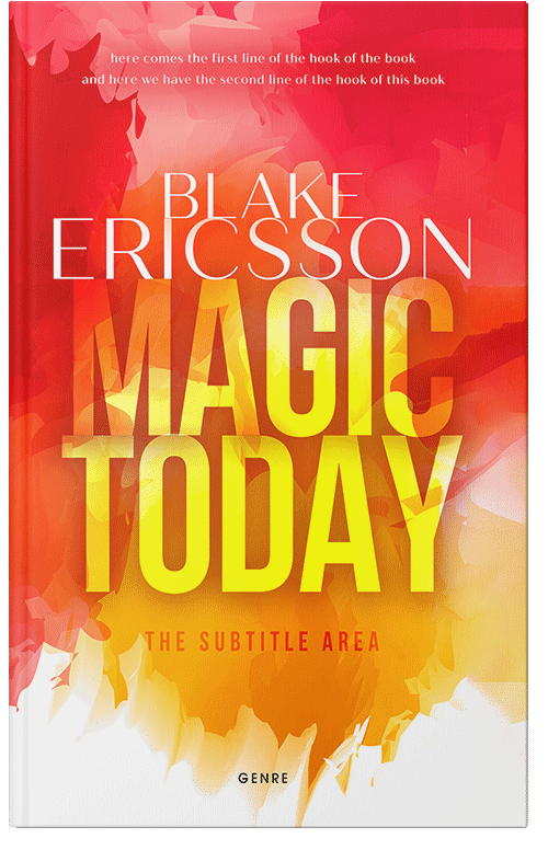 Front view of Pomegranate #11918 - Premade Fantasy Book Cover