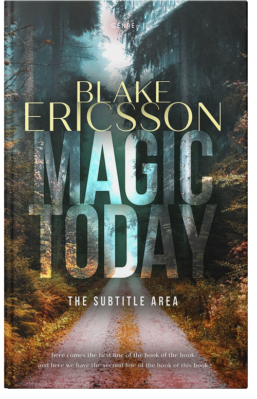 Front view of Premade Nature Book Cover - Outer Space