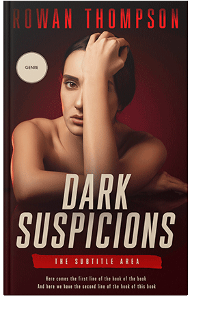 Pre Made Book Cover Burning Sand