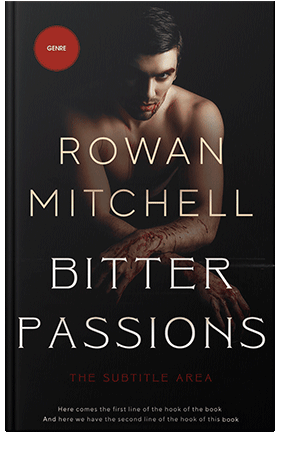 Pre Made Book Cover Cod Gray