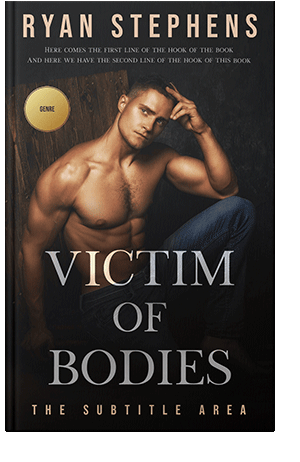 Pre Made Book Cover Old Rose