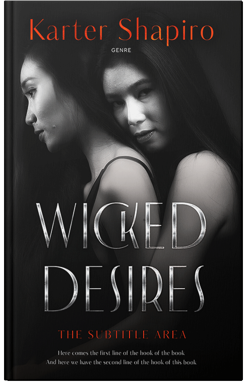 Front view of Cod Gray #11973 - Premade Erotica Book Cover