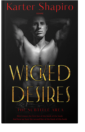 Pre Made Book Cover Cod Gray