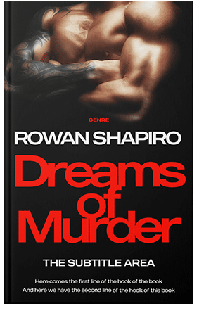 Pre Made Book Cover Flame Pea