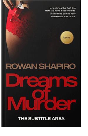 Pre Made Book Cover Night Rider