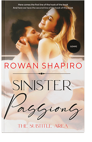 Pre Made Book Cover Albescent White