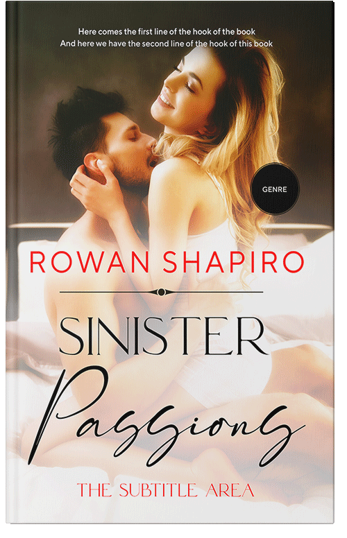 Front view of Albescent White #11994 - Premade Erotica Book Cover