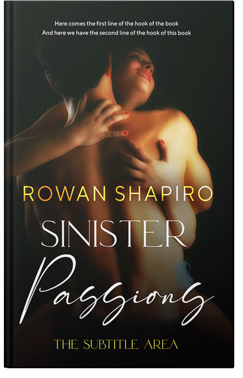 Front view of Twine #11999 - Premade Erotica Book Cover