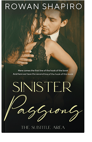 Pre Made Book Cover Hunter Green