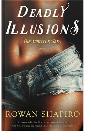 Pre Made Book Cover Tan