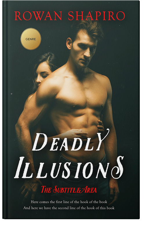 Front view of Whiskey #12009 - Premade Erotica Book Cover