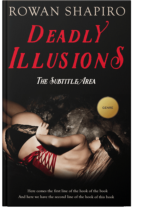 Front view of Contessa #12011 - Premade Erotica Book Cover