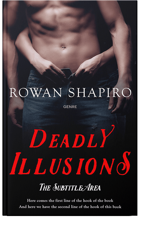 Front view of Contessa #12015 - Premade Erotica Book Cover