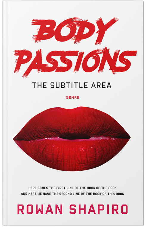 Front view of Monza #12031 - Premade Erotica Book Cover