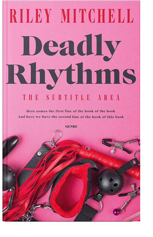 Front view of Persian Pink #12073 - Premade Erotica Book Cover