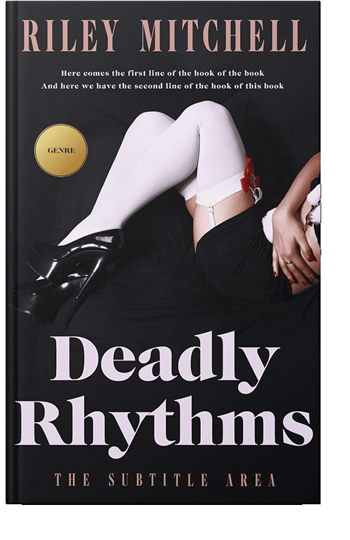 Front view of Wafer #12076 - Premade Erotica Book Cover