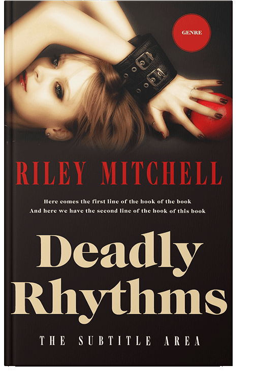 Front view of Night Rider #12077 - Premade Erotica Book Cover