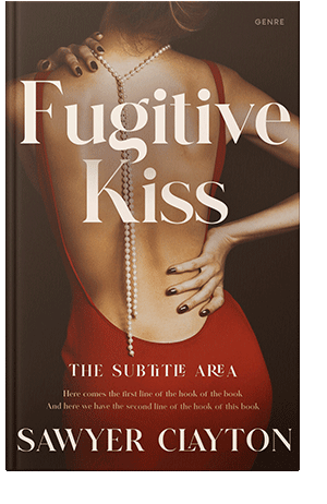 Pre Made Book Cover Grain Brown