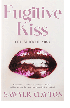 Pre Made Book Cover Wine Berry