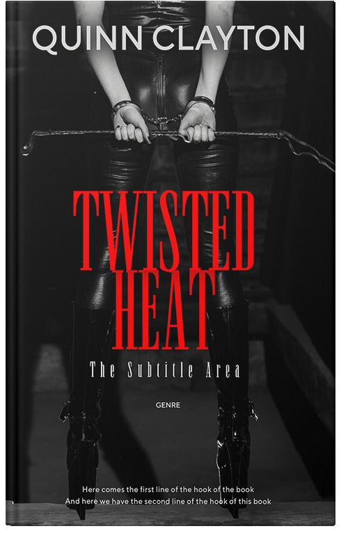 Front view of Cod Gray #12114 - Premade Erotica Book Cover