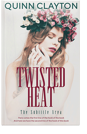 Pre Made Book Cover Pearl Bush