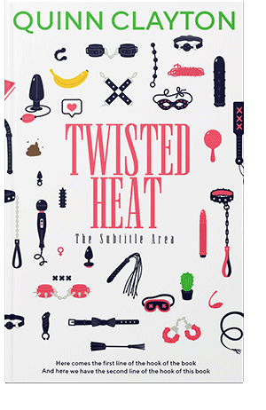 Pre Made Book Cover Soft Peach